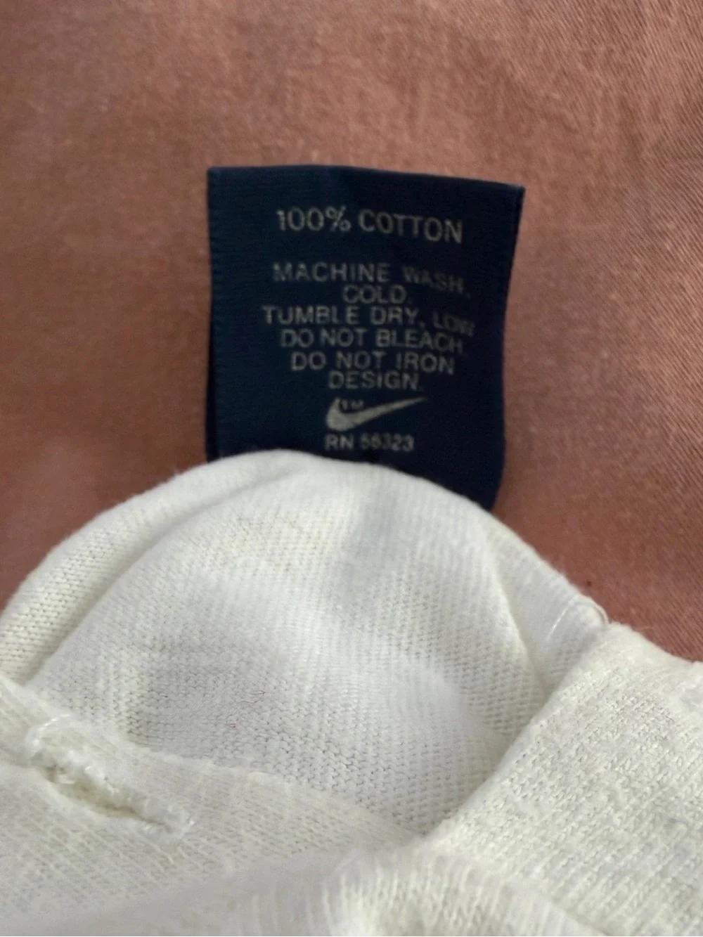 Vintage Men’s Nike Santa Monica Track Club White Hoodie